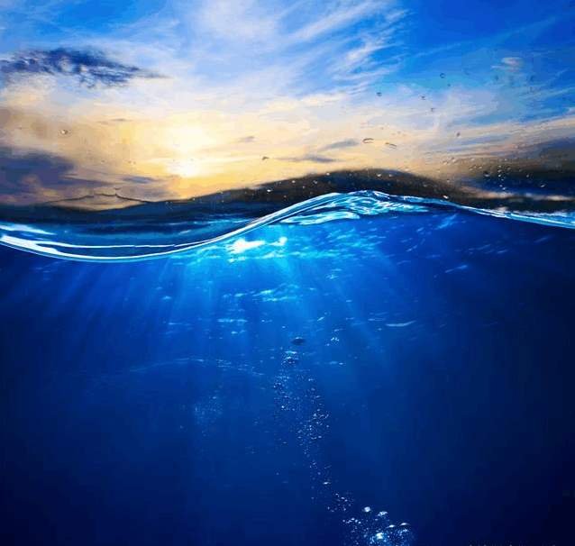 |既然说水是无色的,可是,人们为什么能看见它?