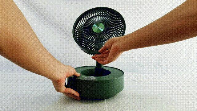 |国货又一精品，悬浮折叠加湿三合一的风扇，满足你夏日清爽体验