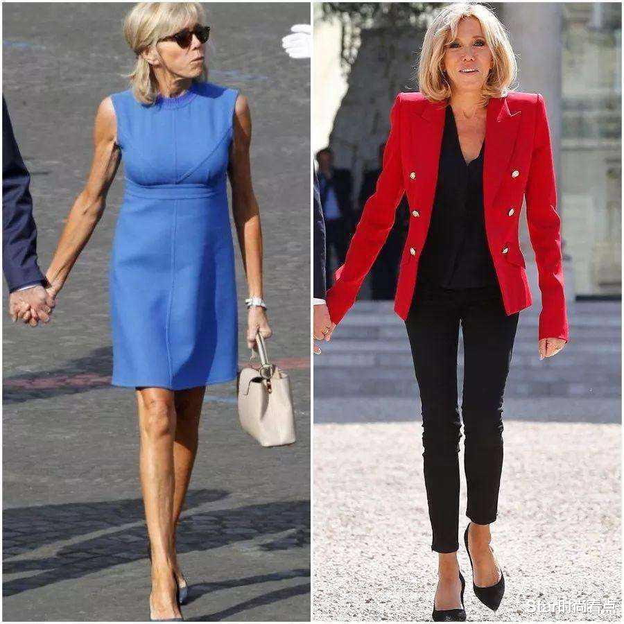 #埃马纽埃尔·马克龙#马克龙抛下大25岁老婆！和美女总统拥抱深情对视，衣服淋湿不在意