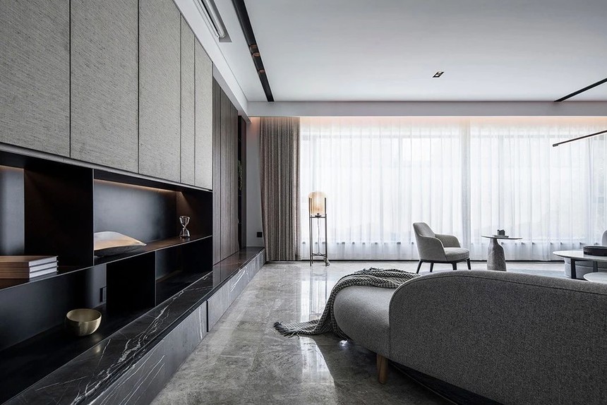 ▲330㎡简约大平层,让生活化繁为简!赋予房屋纯粹美学