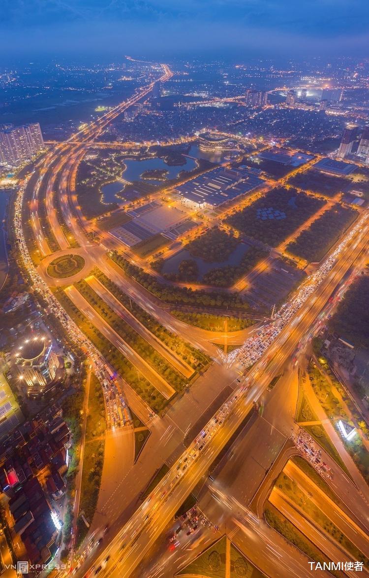 |越南经济发展如何？看一下越南城市的夜景，是不是很震撼？