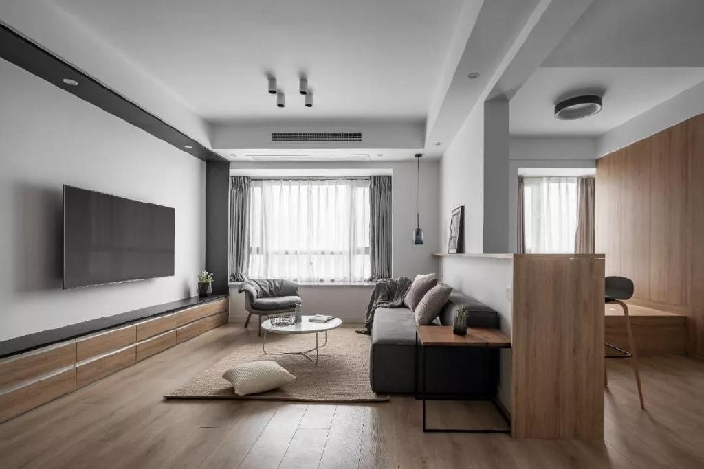 |这才是现代年轻人的客厅，吃喝、娱乐、休闲、工作都能搞定