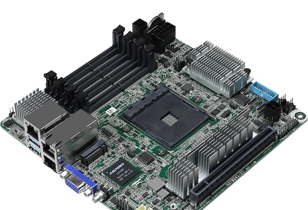 华擎发布X570 ITX迷你服务器主板：两个Intel万兆网卡