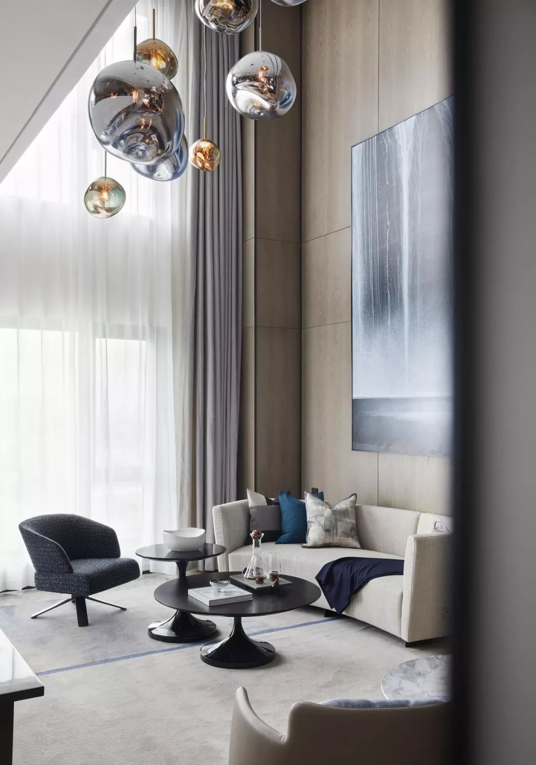 『』290㎡现代简约奢华样板间:子之燕居 ,洗尽铅华