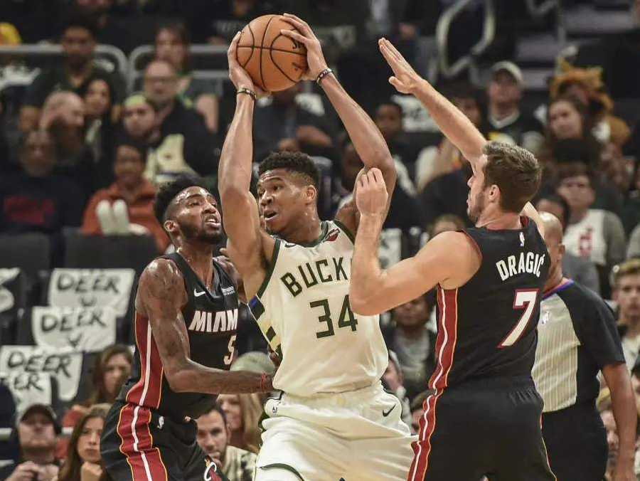 热火队|湖人怎么破？热火杀出东部无敌一招，MVP字母哥被防成蓝领