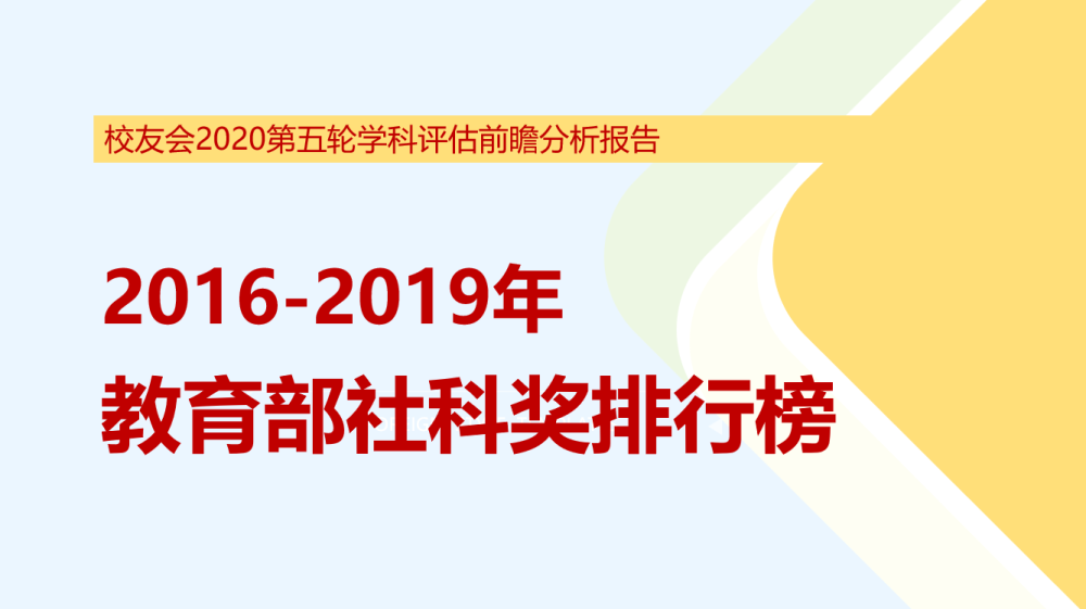 「教育部」2020中国大学教育部社科奖排行榜，北大雄霸第1，38所双一流大学落榜