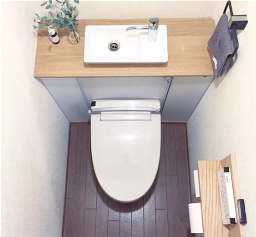 |日本卫生间除三分离外,水池橱柜、洗手池等细节设计,也值得学习