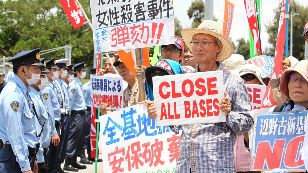 冲绳@美国大兵疯了！打劫日本店铺，抢走65000美元，引爆冲绳民愤