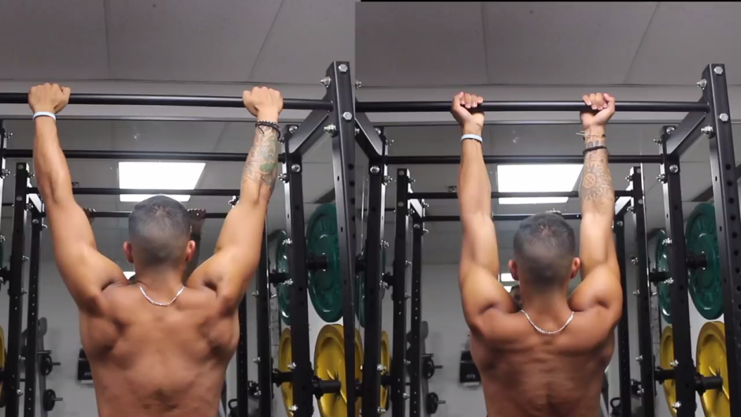 【】想要胸练大,先把背练好