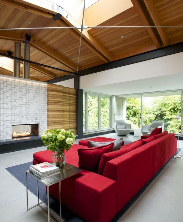 |探访450㎡私人别墅装修，这室外造景手法，还没进屋就被迷住了！