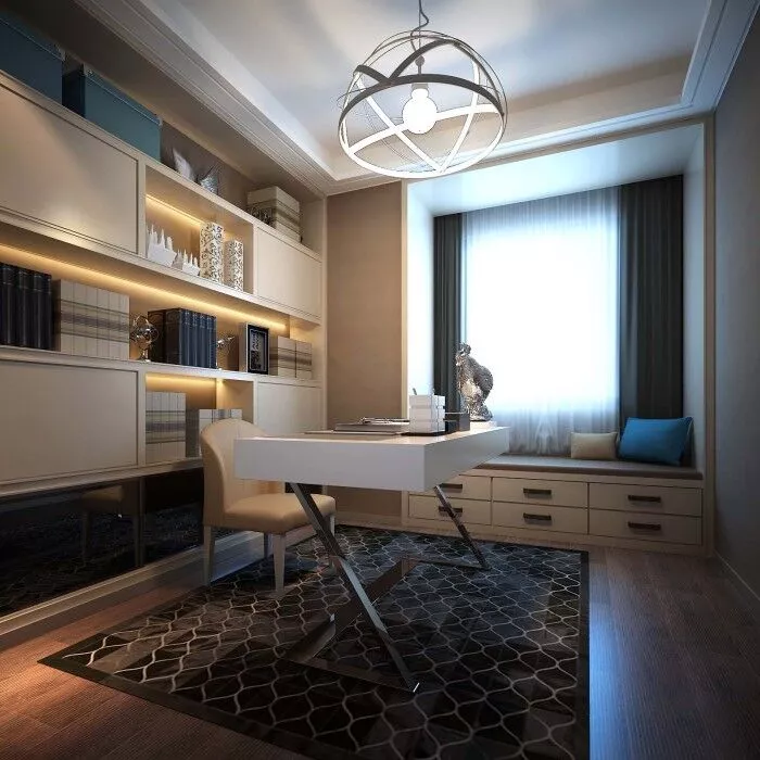 []这才是书房的正确装修方式！