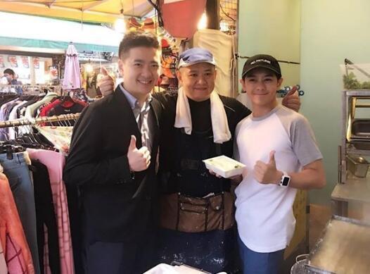 「林志颖」林志颖弟弟全家福曝光，一双儿女萌态十足，妻子爱画画插花有才情