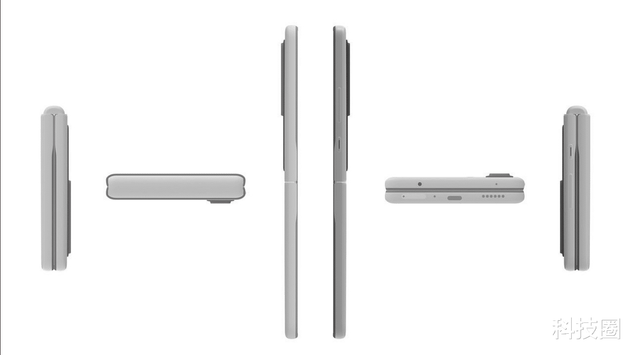 三星■华为全新折叠屏曝光，很多人都说抄袭三星，明明MOTO有话要说