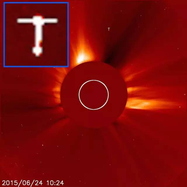 [NASA]NASA大量秘照，证明太阳可能是UFO进出的星门！