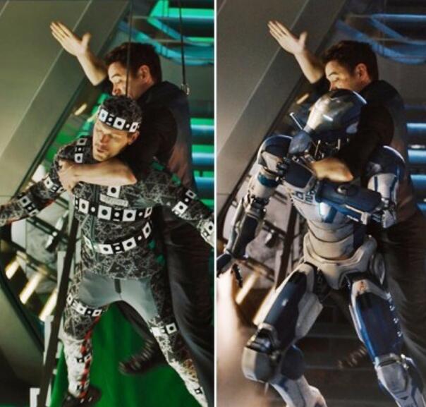 #漫威#笑疯了！去掉特效的科幻电影有多扎眼？网友：霸气全失！