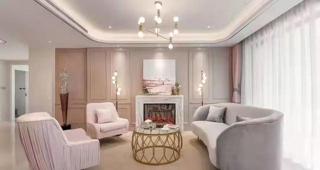 『粉色』看腻了现代风,来看看160平米法式风格装修吧,美得你说不出话!