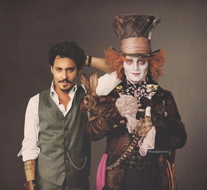 休·杰克曼|演员和经典电影角色梦幻合照，休杰克曼和金刚狼的合照太逼真了！