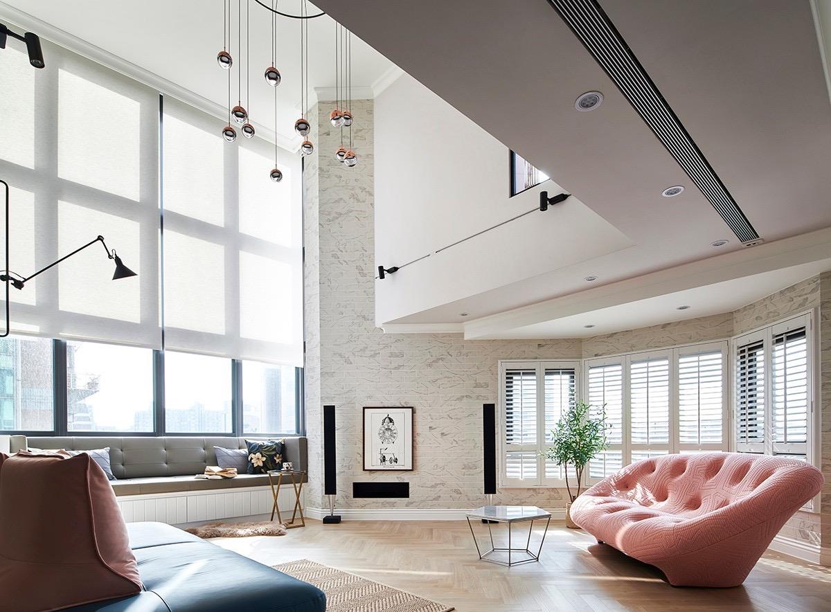 【】一个时尚达人的家,20年旧屋变身挑高摩登Loft,超有品!