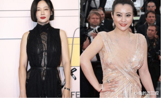 |44岁的赵薇瘦身后状态好，跟37岁的谭卓同场，一点也不输