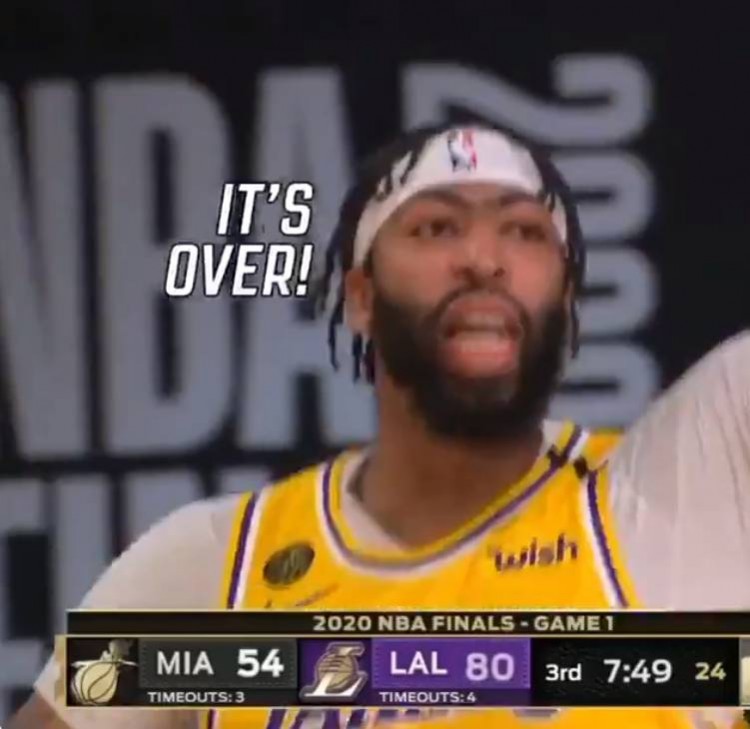 安东尼·戴维斯|给你点面子!老詹拒绝回应欧文+阻止队友庆祝,浓眉:只嫉妒他的戒指!