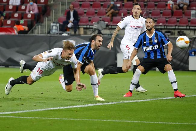 苏州|塞维利亚3比2力克国米！6进决赛6次夺冠，欧联杯之王名副其实