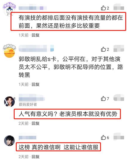 胡杏儿|《演员2》榜单:胡杏儿升至第8,被尔冬升骂哭的她居然是榜首