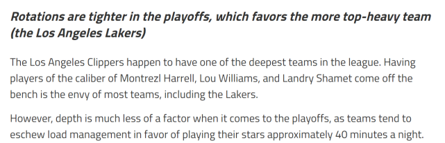 #湖人队#湖人季后赛能淘汰快船！美媒列出三大理由，浓眉将成为对手的梦魇