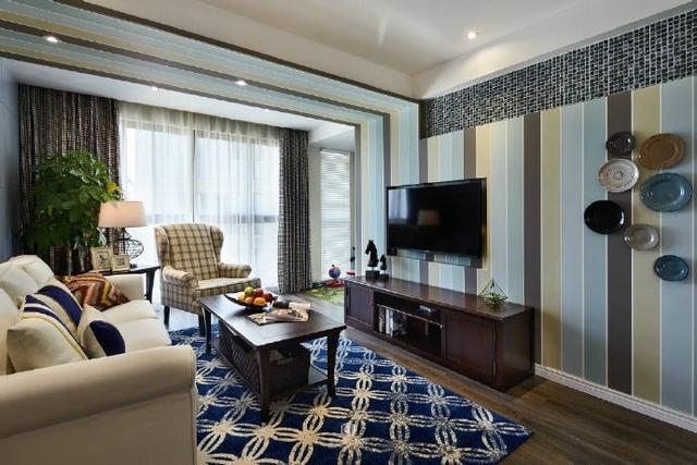 |103.38平二居室，黑白灰的空间简洁干练且舒适