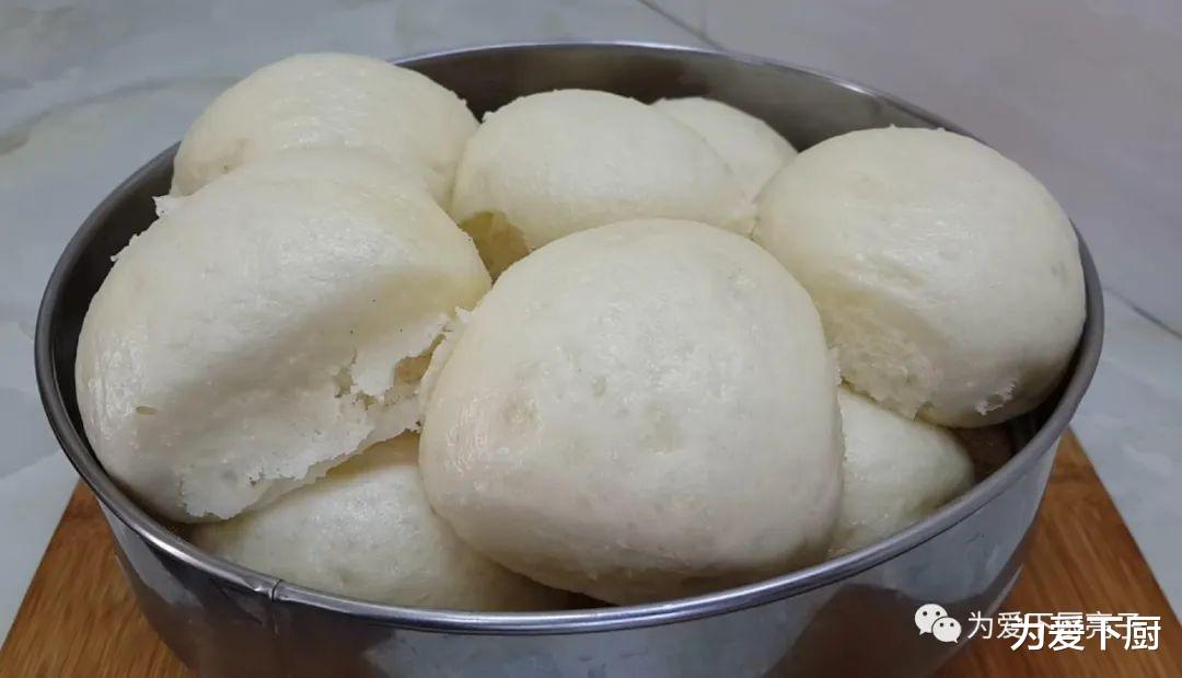 #馒头#我家馒头从不发面,切一切揉一揉,比面包暄软好吃,新手也能学会