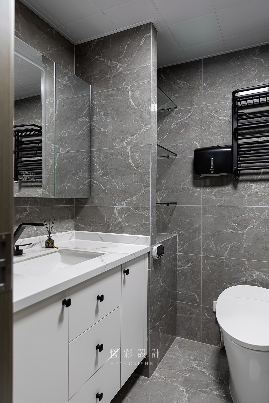 |新作首发 | 140㎡现代轻奢精致主义——致敬爱马仕橙