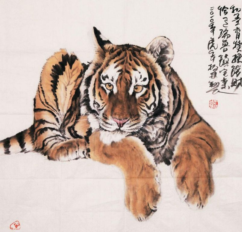 「」“大金虎”最近“一喜挡三灾”，接回家去