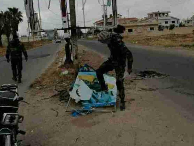 『阿萨德』击败叙利亚政府军，撕掉全部阿萨德画像，第五军团倒戈后战力猛增