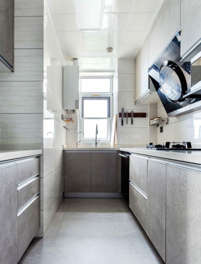 【】灰砖白墙，这应该是最简单的硬装了，花费7W，效果却超好！