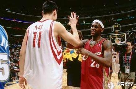 #姚明#詹姆斯姚明生涯交手11次，詹姆斯场均22.3分，姚明呢？