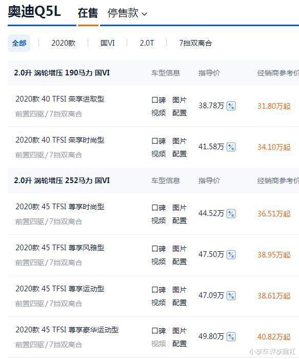 凯迪拉克|奥迪将是下一个凯迪拉克？A6L、Q5L降价7万，A4L上市4个月降5万