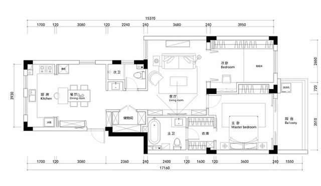 |晒晒我家110㎡新房装修，花了40万，卫生间被评为小区最漂亮的！