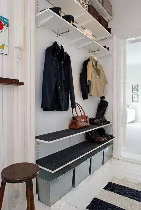 @小玄关真的没救了吗？家庭主妇都要懂的玄关收纳法，太好用了！