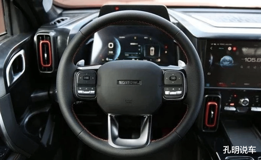 「吉利嘉际」哈弗大狗实车亮相，越野和城市SUV结合体！车钥匙造型科幻