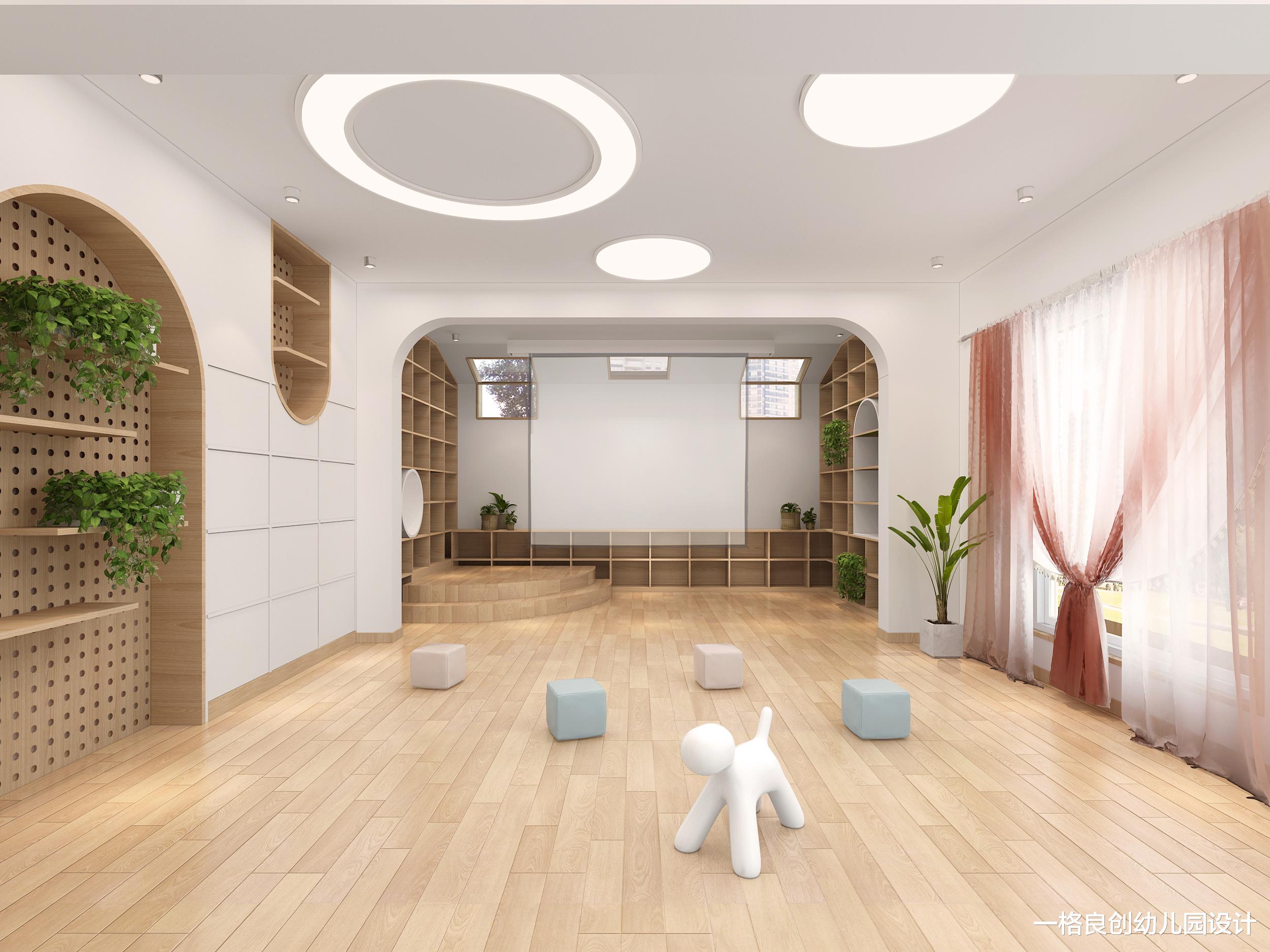 一格良创幼儿园设计 一格良创｜陕西托育中心设计大厅的注意事项