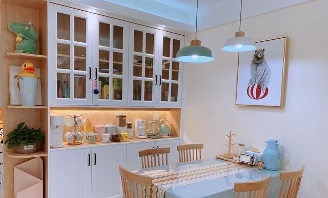 【】成功迁居118㎡清新北欧小四房，漂亮实用，闺蜜都夸比样板间强10倍