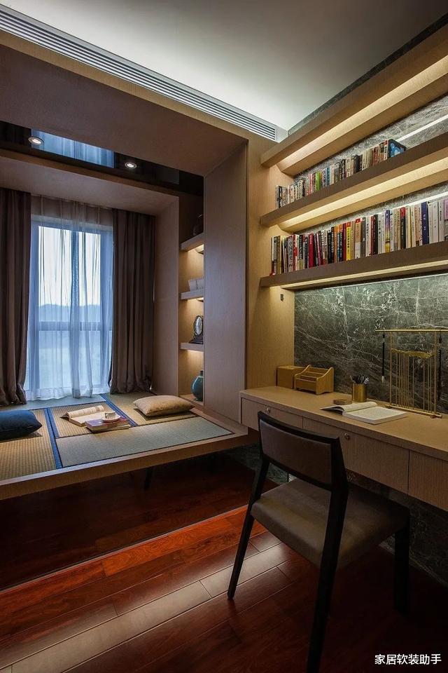 #背景墙#朋友家190㎡新中式大宅，全房端庄优雅上档次，羡慕极了！