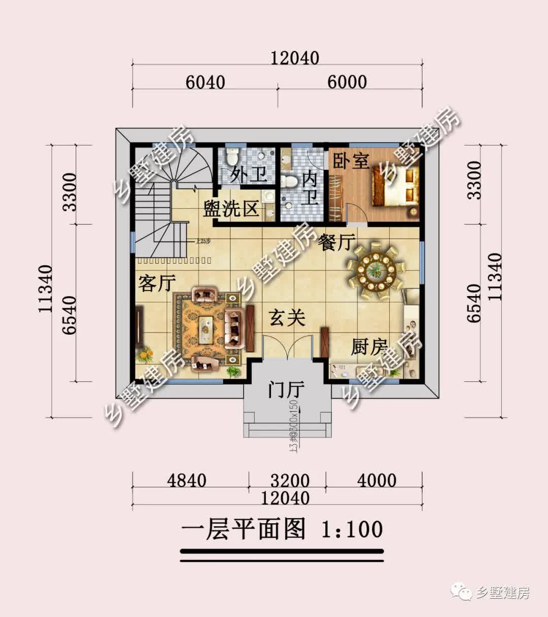 |经典双层简欧风别墅，咱农村人建得起的好房子