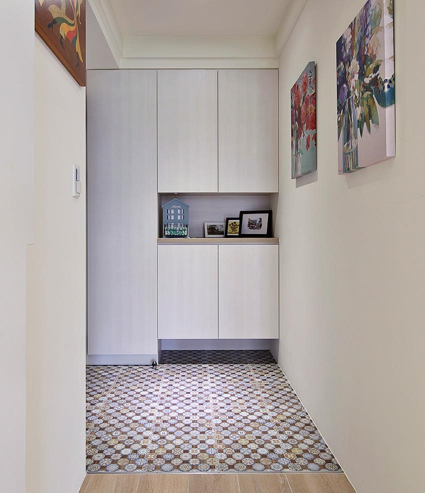 |她家的配色看起来也太干净了！120㎡，柜子和墙面简直是灵魂之笔！