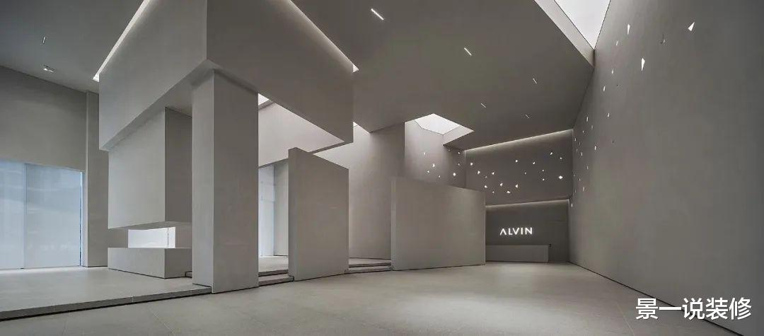 【】600㎡极简空间，没有任何装饰，只有光，却是极致震撼高级的美！