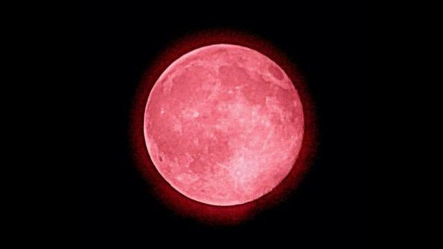 「NASA」鬼斧神工!英国“草莓满月”娇艳欲滴,网友看馋了:好想咬一口