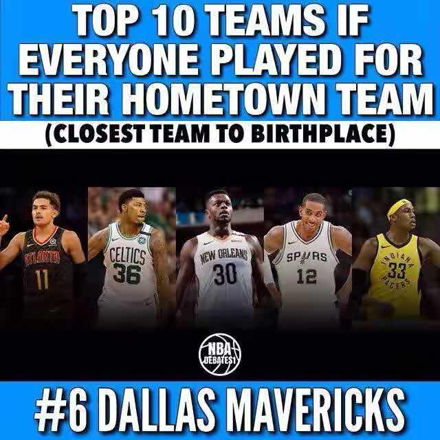 勒布朗·詹姆斯|NBA十大家乡球队阵容，湖人组五巨头，库里空降克城联手詹姆斯