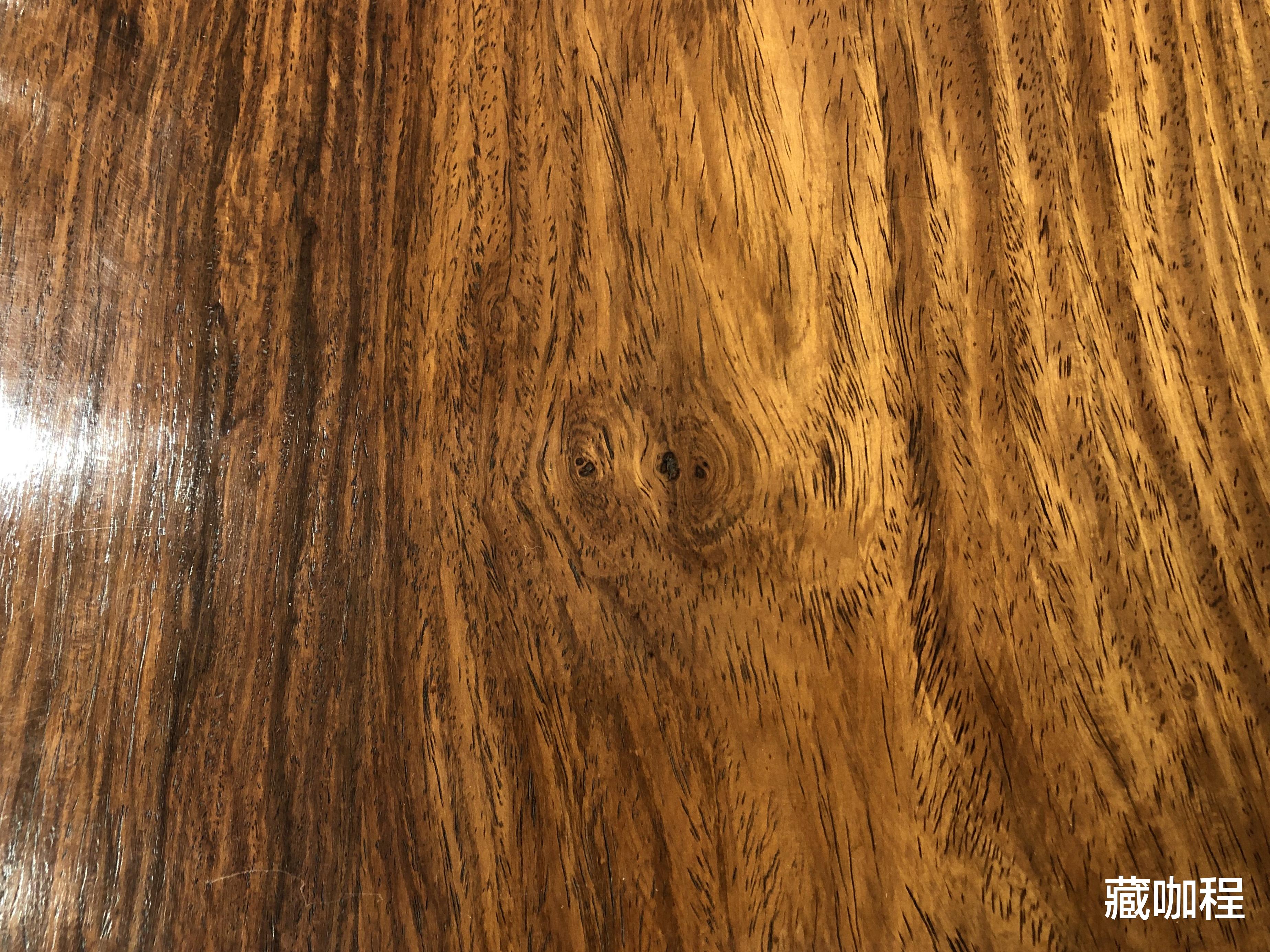 『』黄花梨鬼脸一串串，联二橱木纹变化多端