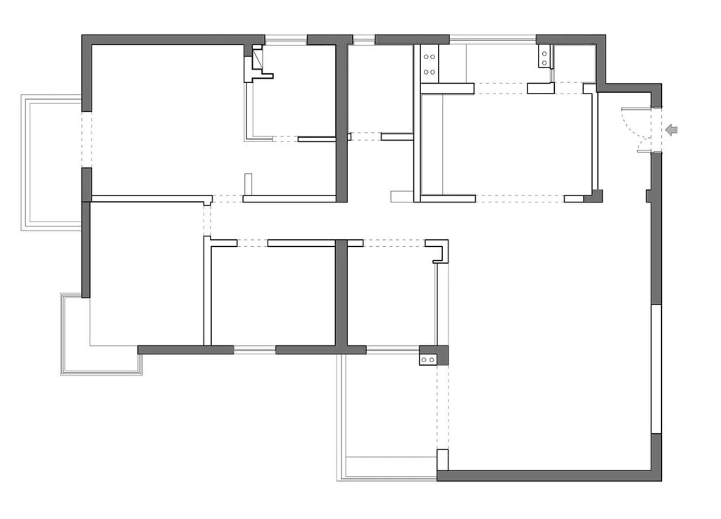 『』178㎡现代风，时尚端庄的空间，用细腻轻奢的元素点缀，气质很美