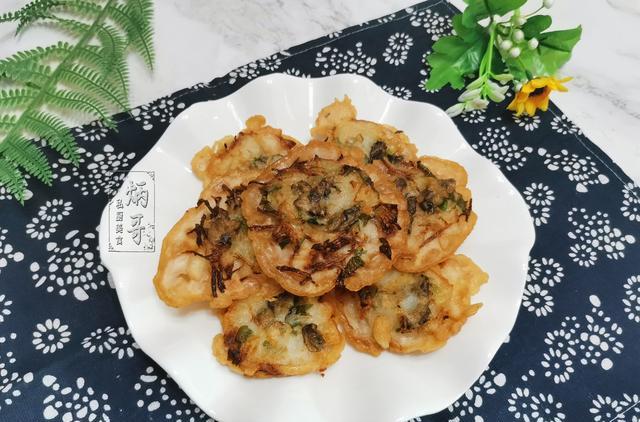 米粉|冬天,此菜正当季,常做给家人吃,锌含量比猪肝多,煎饼吃特香!