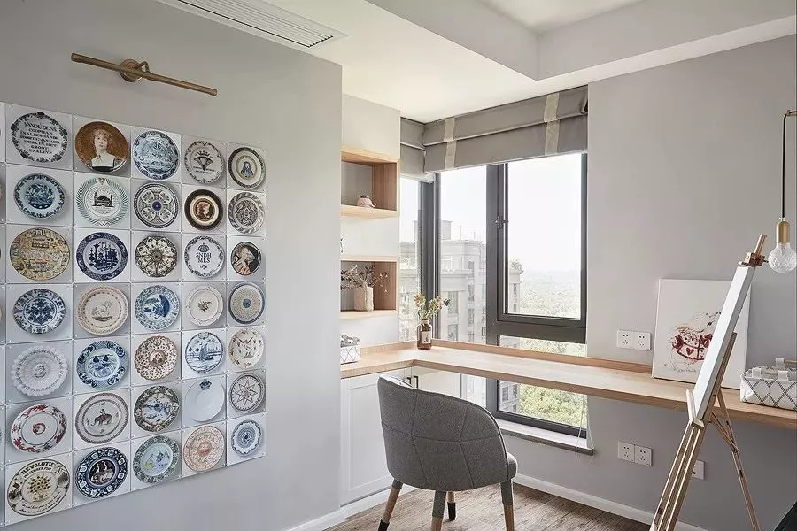 140平的复式大宅，小清新的北欧风，还有个大露台